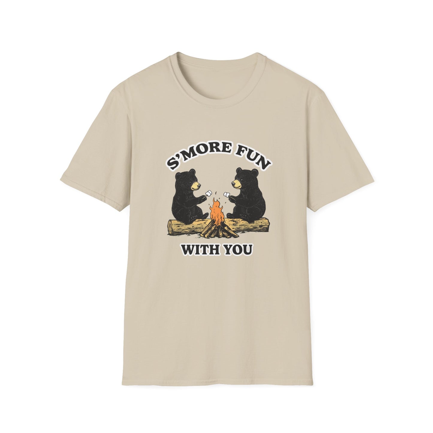 S'more Fun With You Shirt, Bestie Gift, Autumn Camping Shirt, Best Friend S'more Lover Tee, Cozy Campfire T-Shirt, Hiking & Camping Top