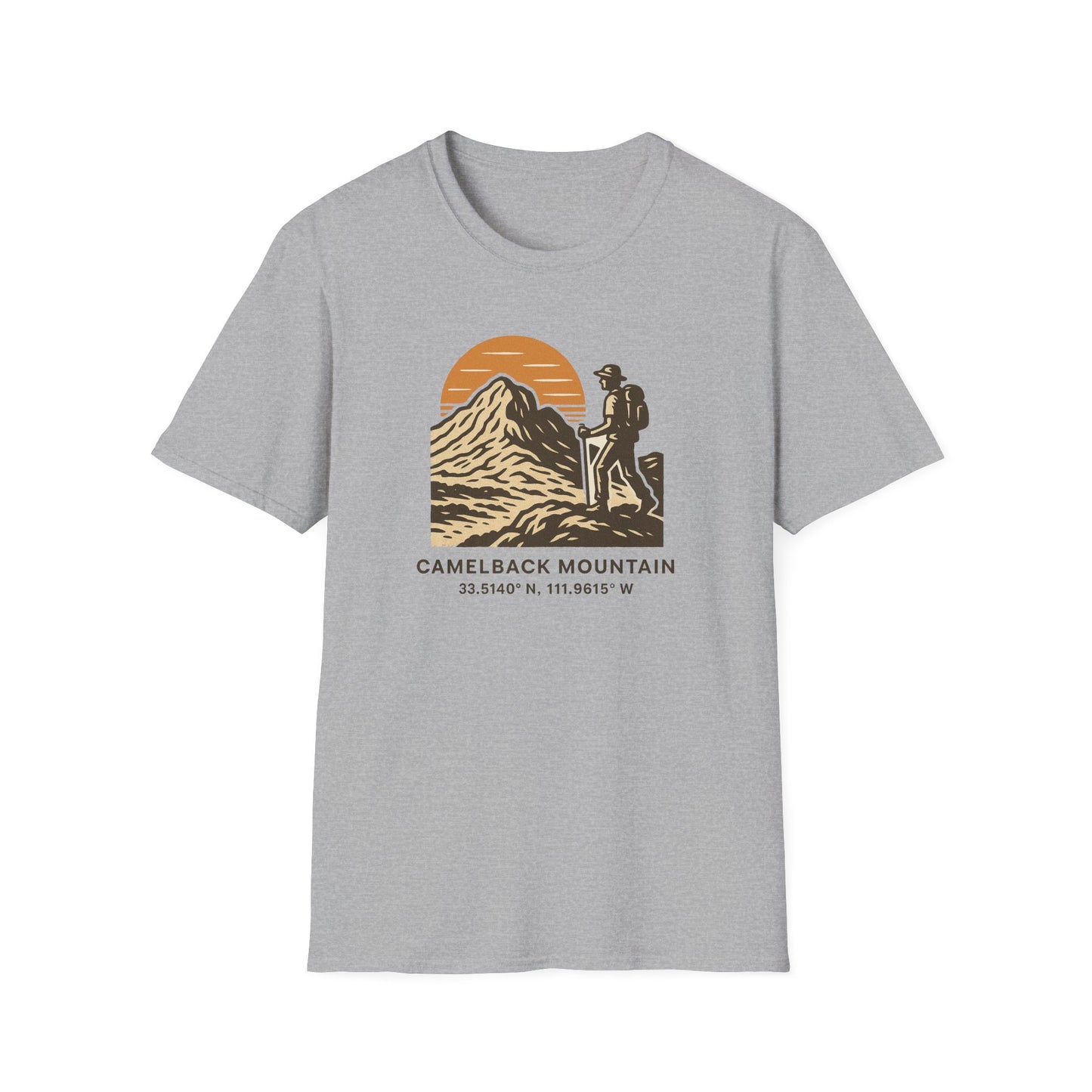 Camelback Mountain T-Shirt | Hiking Arizona Tee | Outdoor Adventure Shirt | National Parks Gift | Sunset Hiker Shirt | Trail Lover Gift