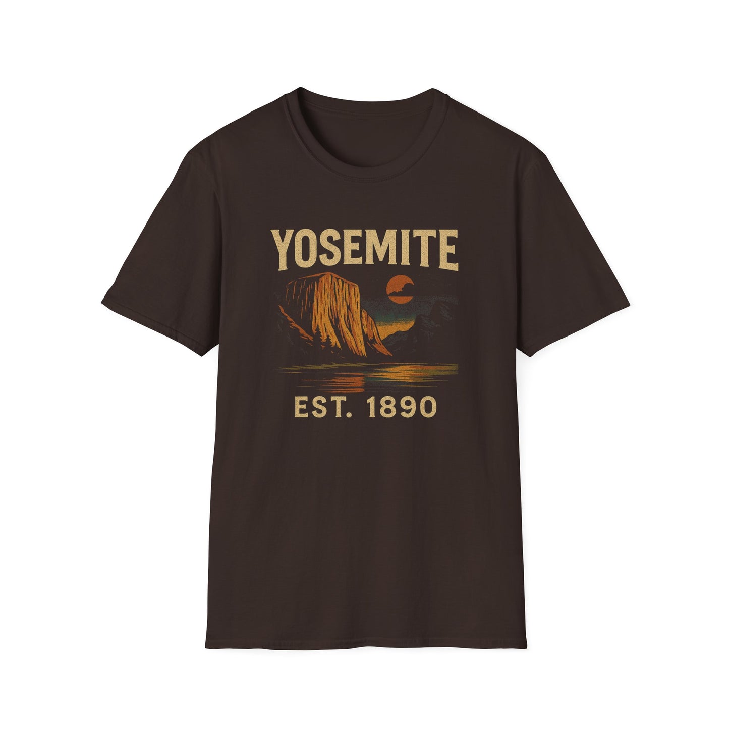 Yosemite National Park T-Shirt | Vintage El Capitan Nature Shirt | Hiking Gift for Him | Retro Outdoorsy Shirt