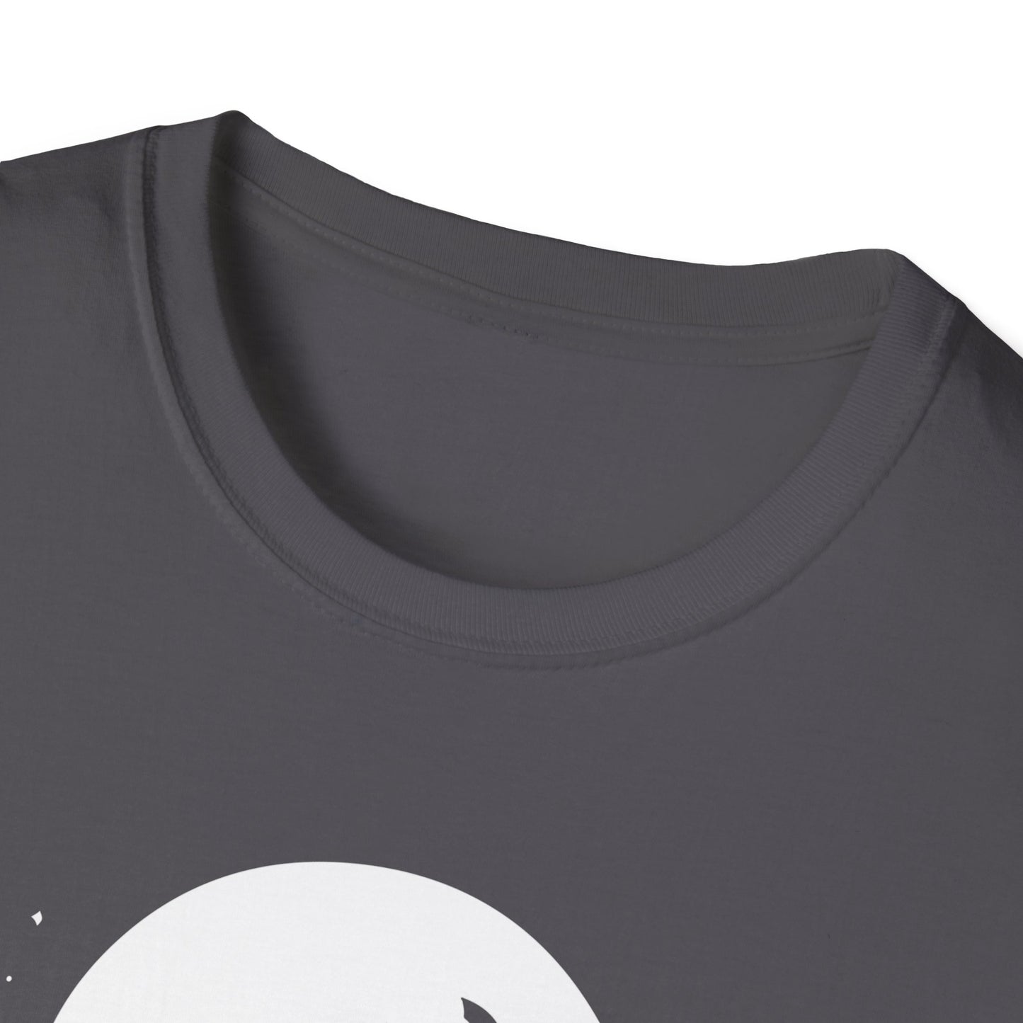 Cute Ghost and Pumpkins Graphic Tee - Happy Halloween T-Shirt - Festive Halloween Shirt - Spooky Holiday Apparel for Men and Women