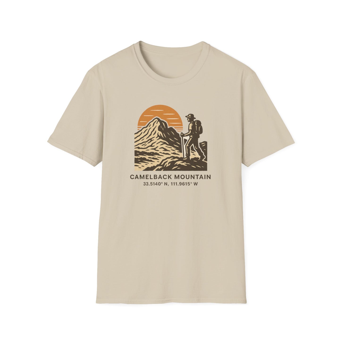 Camelback Mountain T-Shirt | Hiking Arizona Tee | Outdoor Adventure Shirt | National Parks Gift | Sunset Hiker Shirt | Trail Lover Gift
