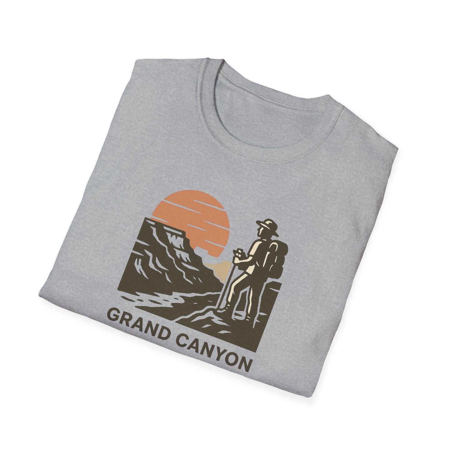 Grand Canyon Shirt with Coordinates | Vintage National Park Hiking Tee | Arizona Nature T-Shirt | Rim to Rim Trail Shirt | Outdoor hike Gift