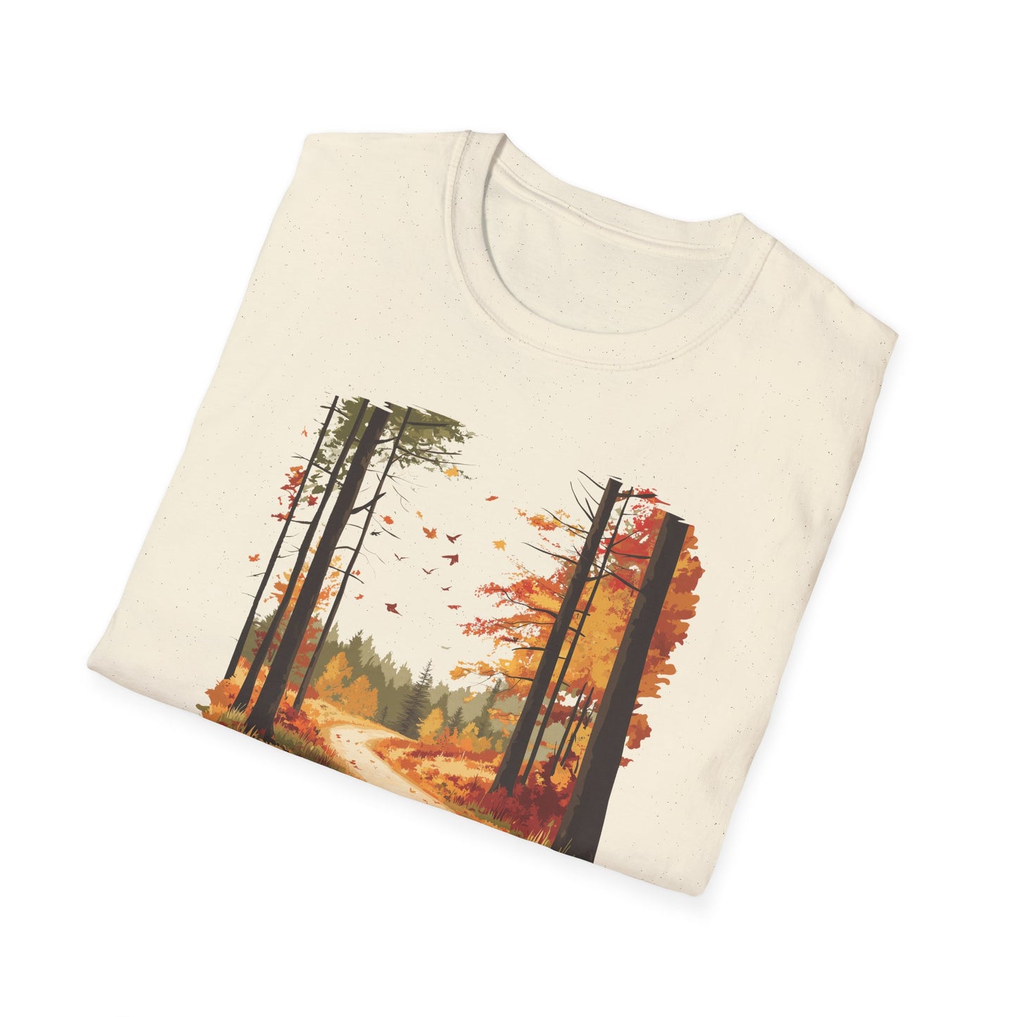Autumn Adventures T-shirt - Cozy Fall Forest Nature Design Tee for Outdoor Enthusiasts, Hiking Lovers, Fall Hiker Shirt