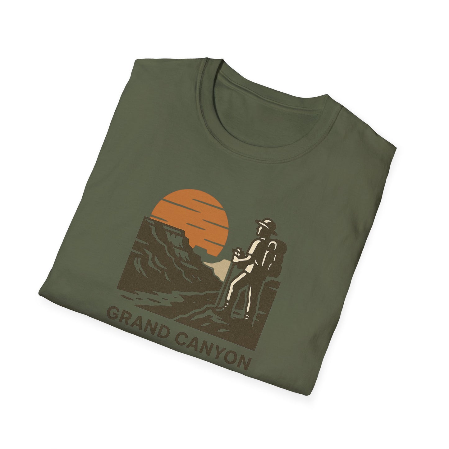 Grand Canyon Shirt with Coordinates | Vintage National Park Hiking Tee | Arizona Nature T-Shirt | Rim to Rim Trail Shirt | Outdoor hike Gift
