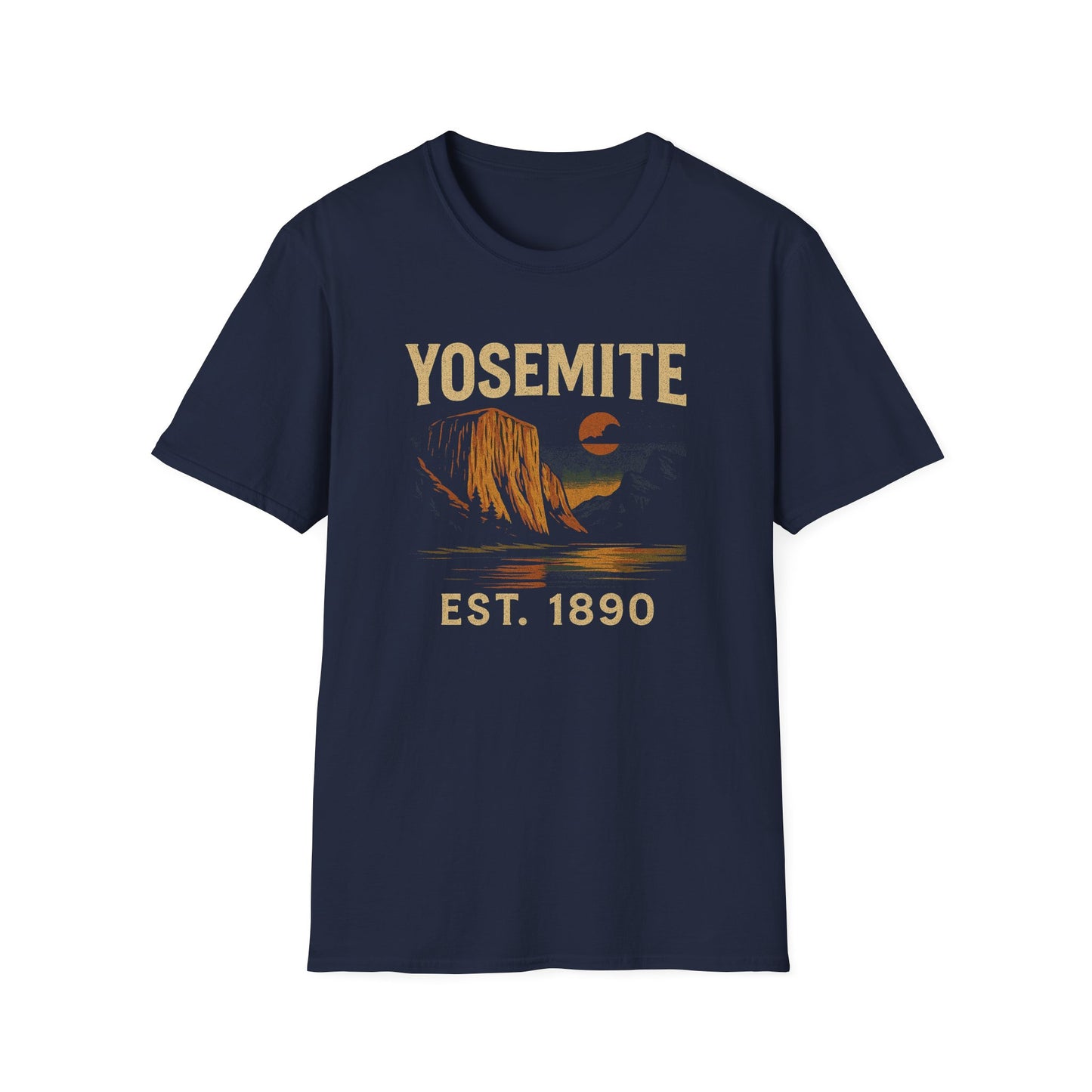Yosemite National Park T-Shirt | Vintage El Capitan Nature Shirt | Hiking Gift for Him | Retro Outdoorsy Shirt
