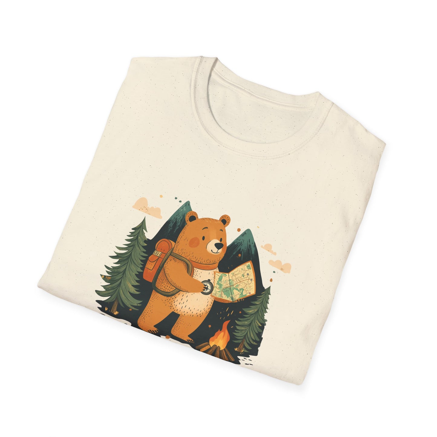Bearly Lost Funny Hiking T-Shirt | Sarcastic Bear Outdoor Adventure Tee | Perfect Gift for Husband or Boyfriend | Nature Lover Camping Shirt