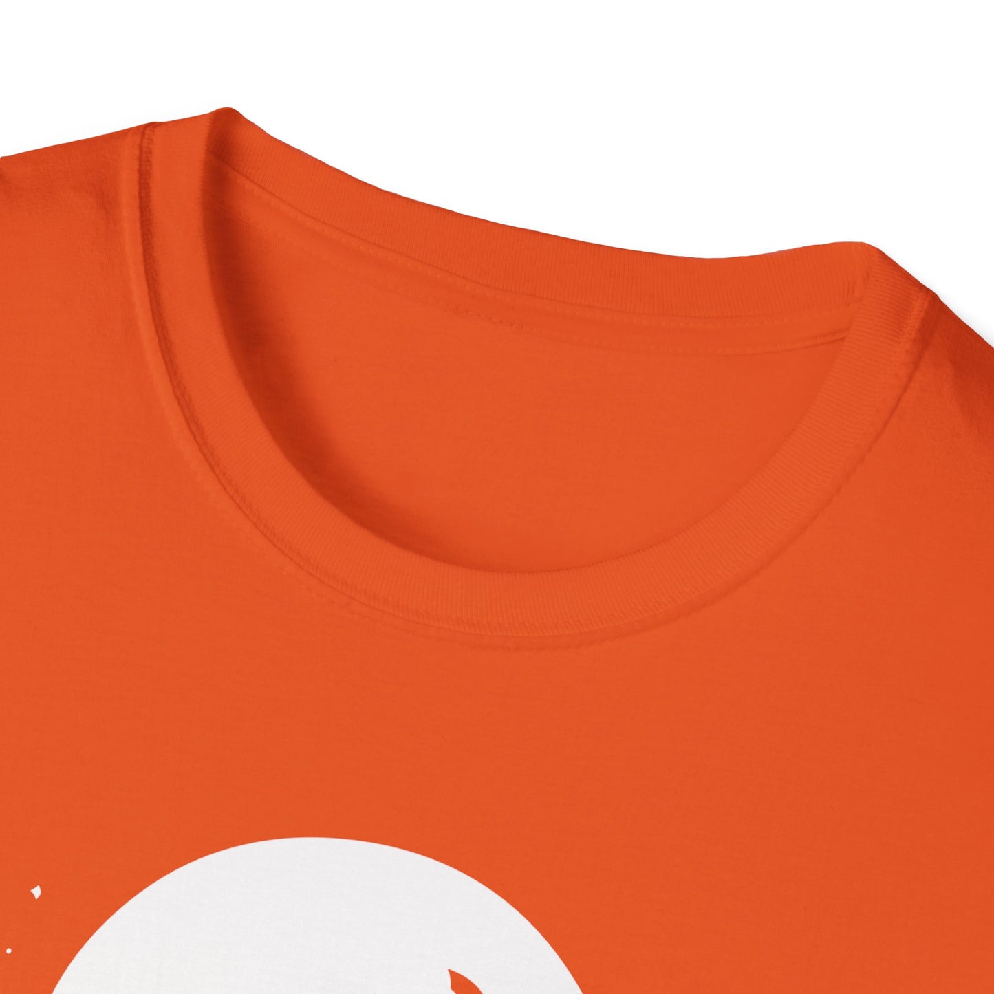 Cute Ghost and Pumpkins Graphic Tee - Happy Halloween T-Shirt - Festive Halloween Shirt - Spooky Holiday Apparel for Men and Women