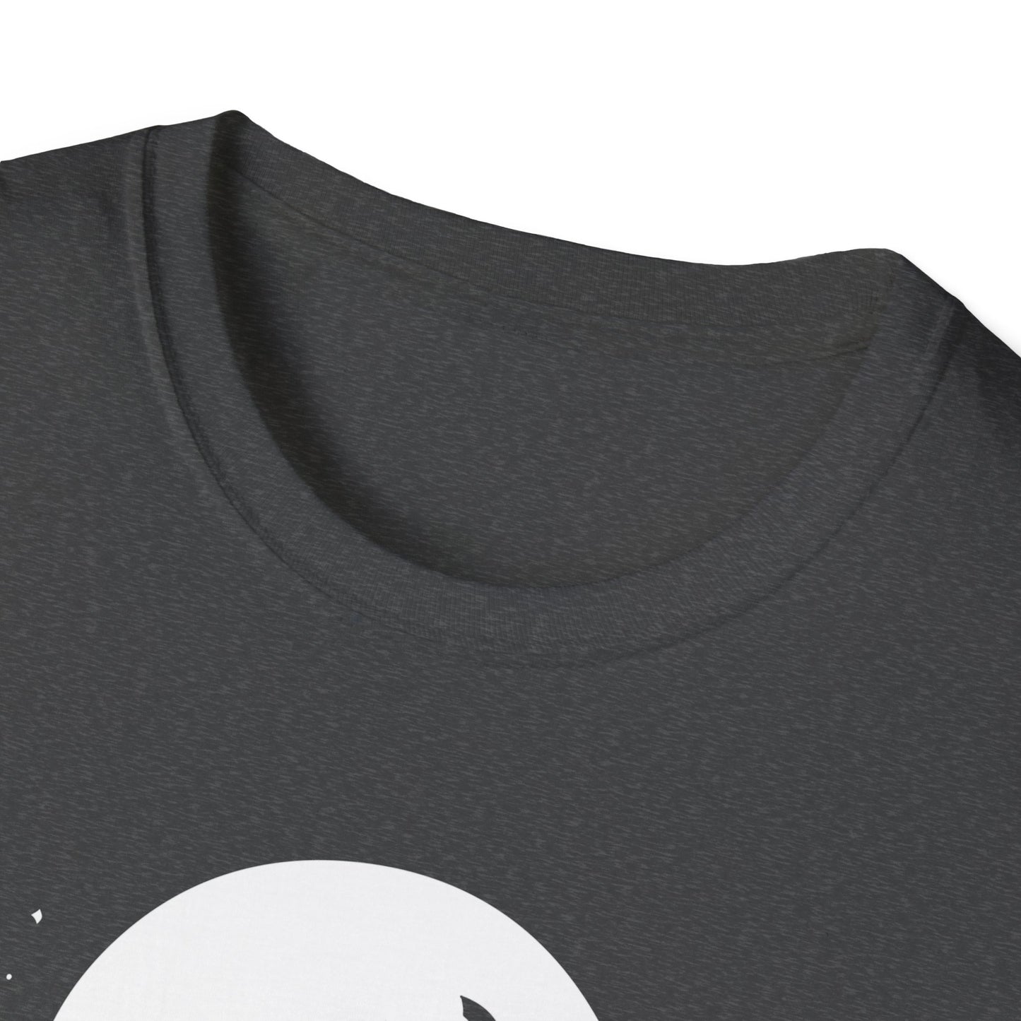 Cute Ghost and Pumpkins Graphic Tee - Happy Halloween T-Shirt - Festive Halloween Shirt - Spooky Holiday Apparel for Men and Women