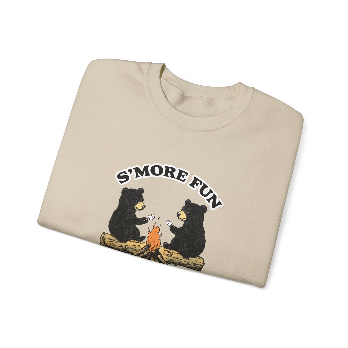 S'more Fun With You Sweatshirt, Bestie Gift, Autumn Camping Shirt, Best Friend S'more Lover, Cozy Campfire Sweatshirt, Hiking & Camping