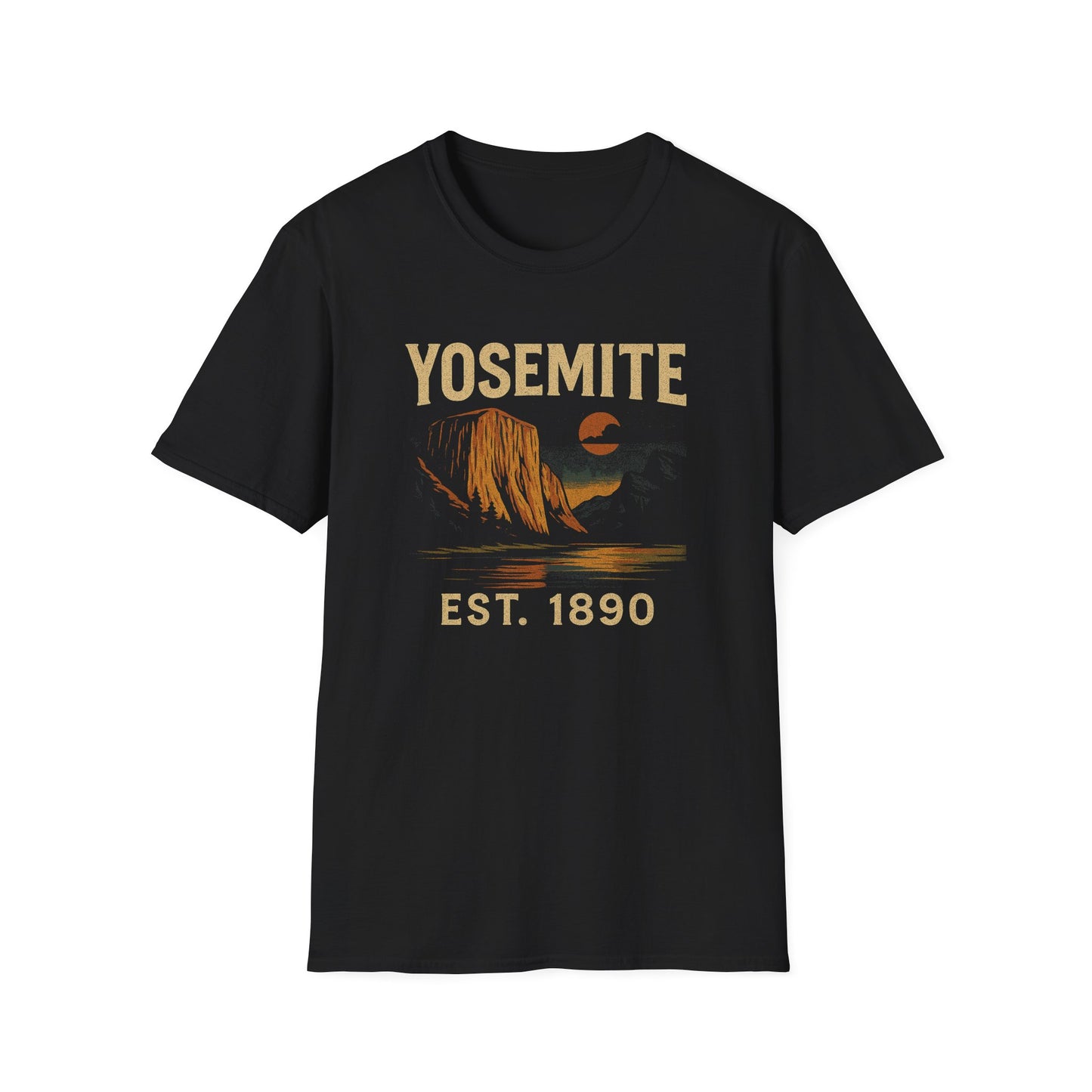 Yosemite National Park T-Shirt | Vintage El Capitan Nature Shirt | Hiking Gift for Him | Retro Outdoorsy Shirt