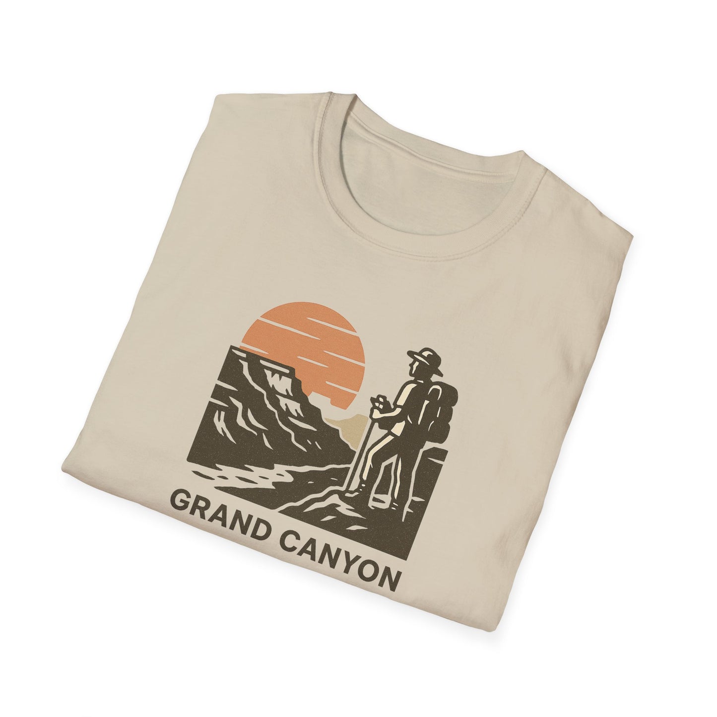 Grand Canyon Shirt with Coordinates | Vintage National Park Hiking Tee | Arizona Nature T-Shirt | Rim to Rim Trail Shirt | Outdoor hike Gift
