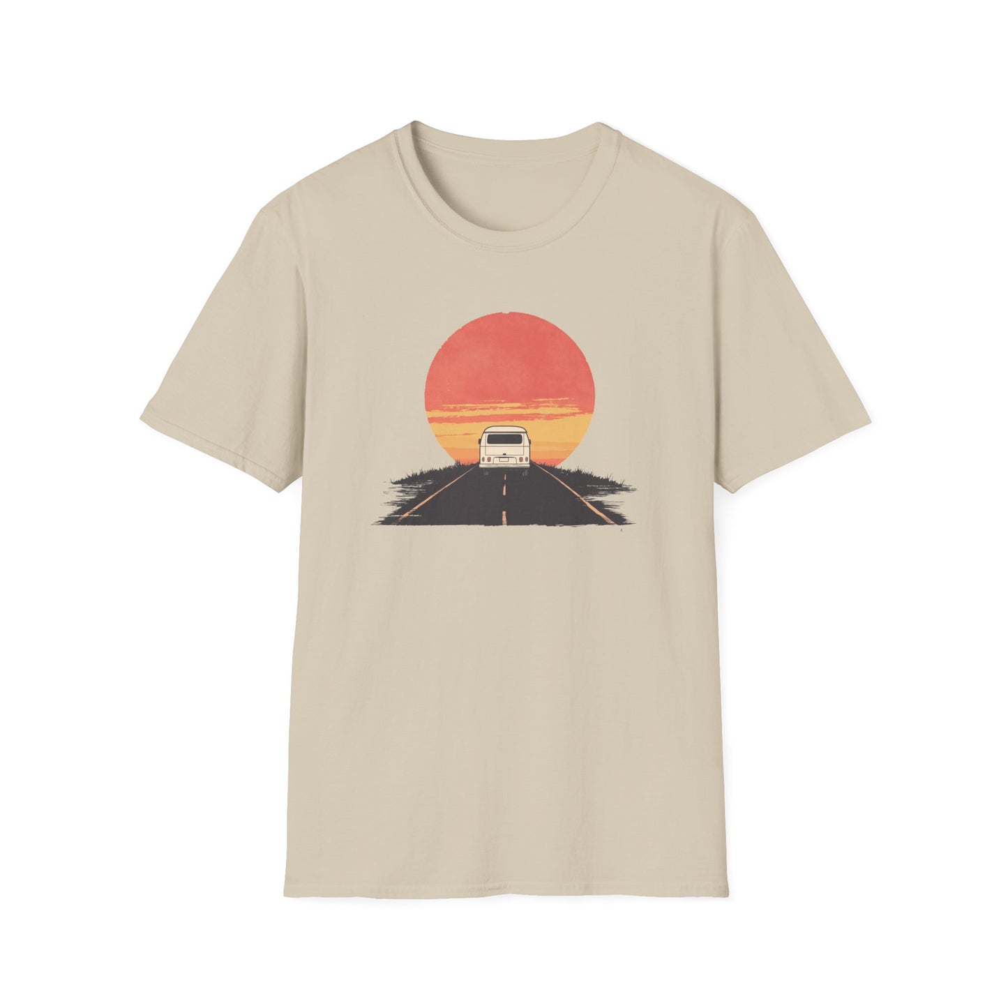 Chasing Sunsets T-Shirt | Retro Road Trip Tee | Outdoor Adventure Shirt | Hiking & Camping Gift | Van Life Travel Tee