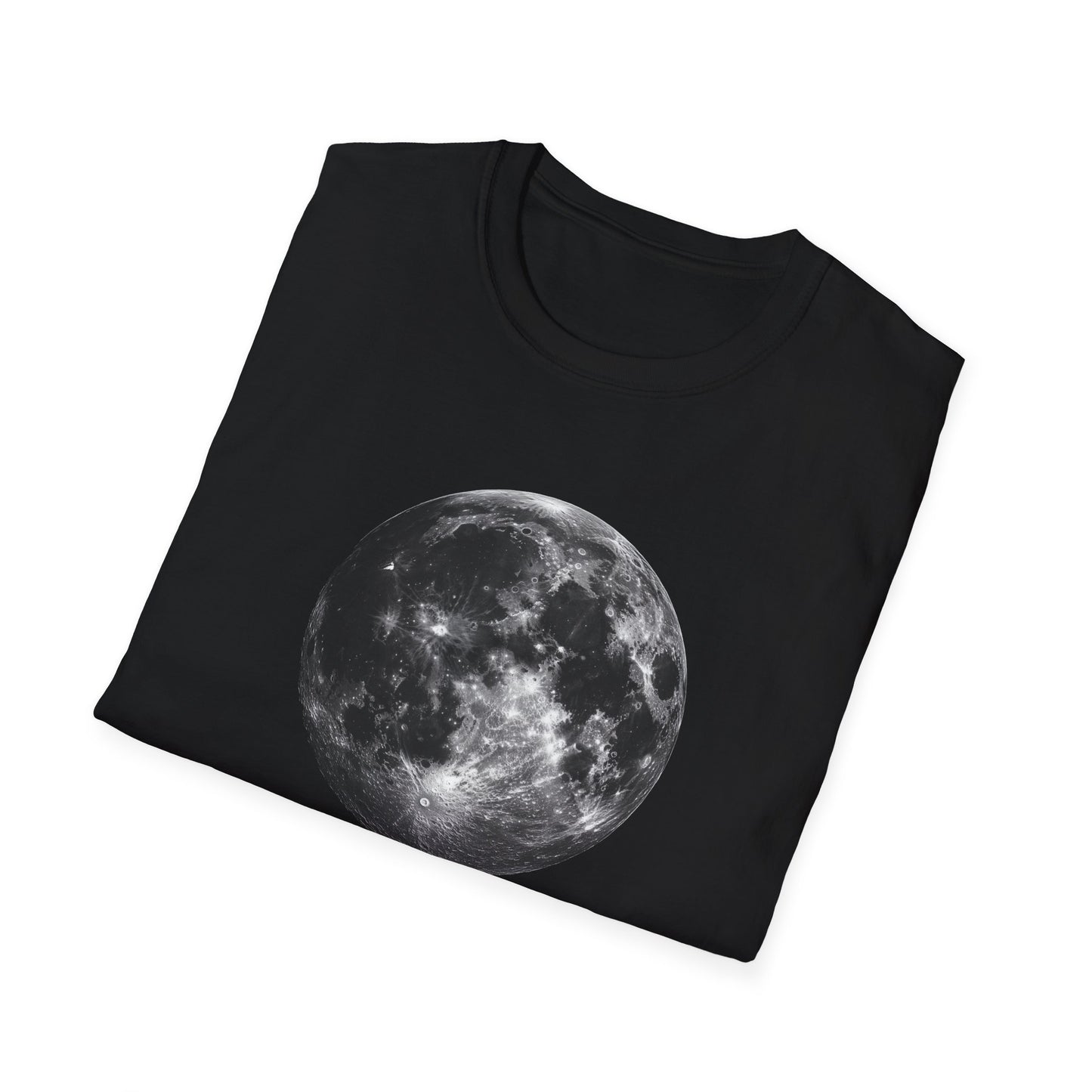 Full Moon T-Shirt | Minimalist Celestial Tee for Nature and Astronomy Lovers | Lunar Graphic Shirt | Outdoor Adventure Night Sky Apparel