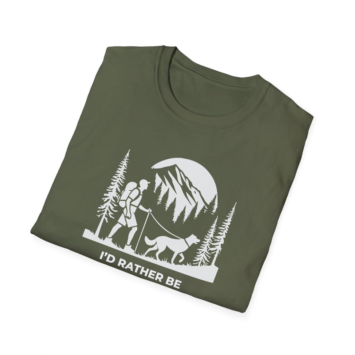 Hiking with my dog T-Shirt | Camping | Outdoor Lovers Gift