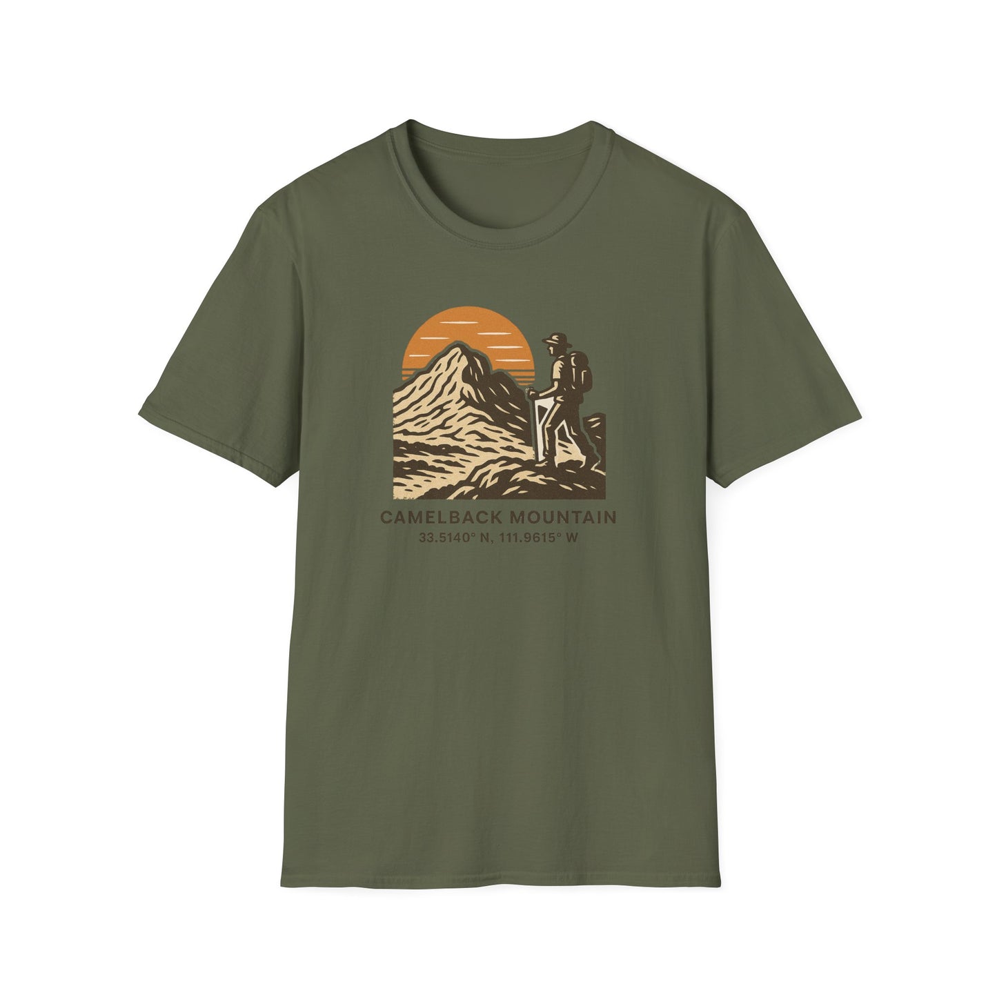 Camelback Mountain T-Shirt | Hiking Arizona Tee | Outdoor Adventure Shirt | National Parks Gift | Sunset Hiker Shirt | Trail Lover Gift