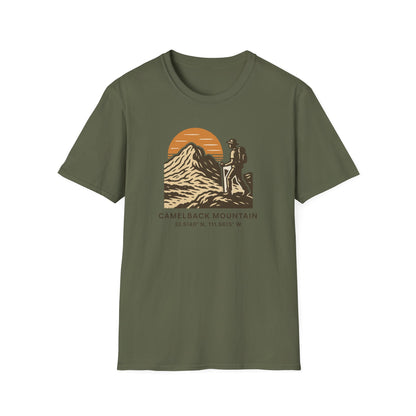 Camelback Mountain T-Shirt | Hiking Arizona Tee | Outdoor Adventure Shirt | National Parks Gift | Sunset Hiker Shirt | Trail Lover Gift