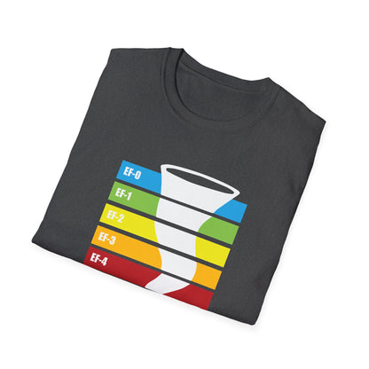 Enhanced Fujita Scale T-Shirt - Meteorologist Weather Tee - Tornado Shirt Gift for Storm Chasers & Weather Enthusiasts