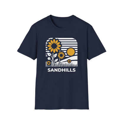 Sandhills Sunflower T-Shirt | Nature Inspired Tee | Sunflower Graphic Shirt | Outdoor Adventure Clothing