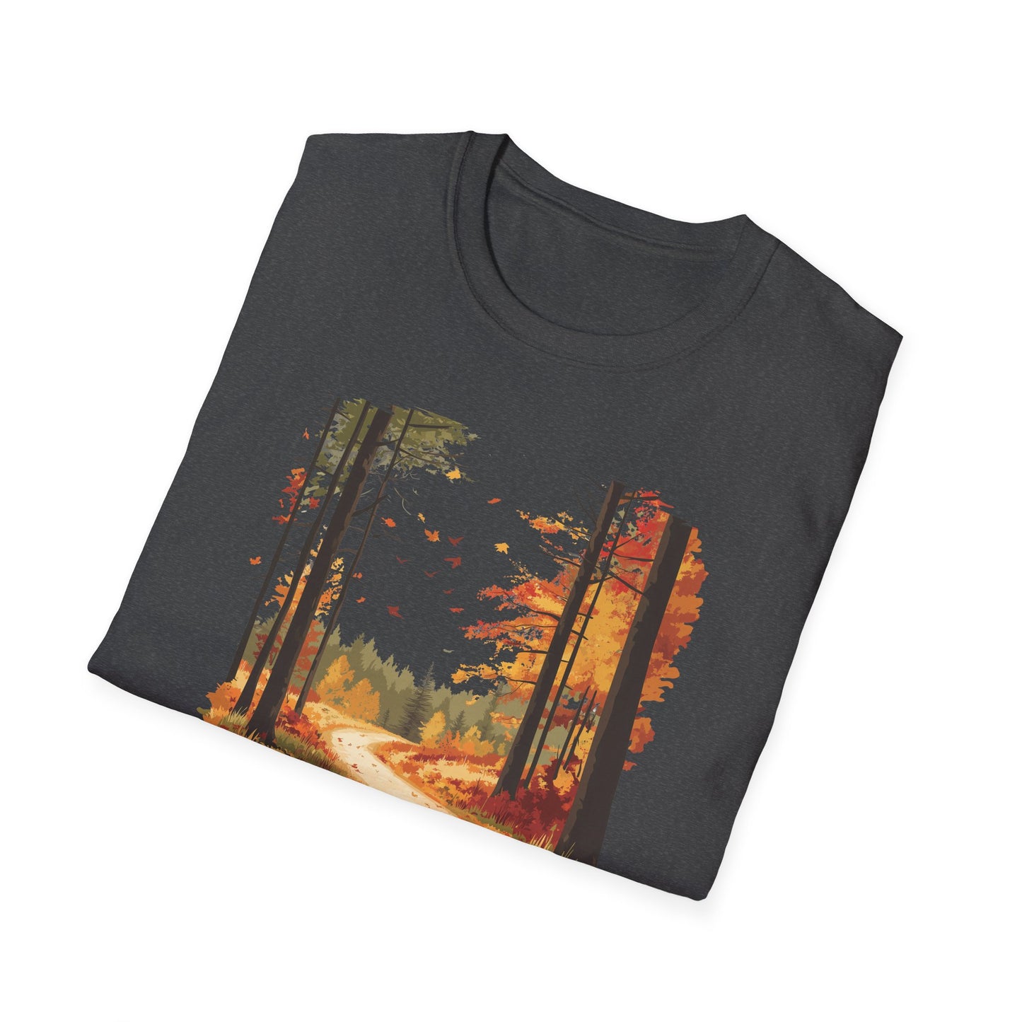 Autumn Adventures T-shirt - Cozy Fall Forest Nature Design Tee for Outdoor Enthusiasts, Hiking Lovers, Fall Hiker Shirt