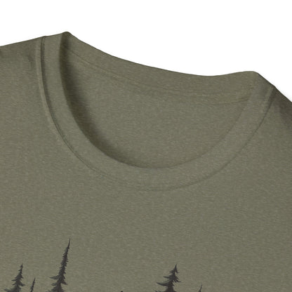 Autumn Trails Await T-Shirt | Fall Hiking Shirt | Nature-Inspired Adventure Tee | Perfect for Hikers and Outdoor Lovers