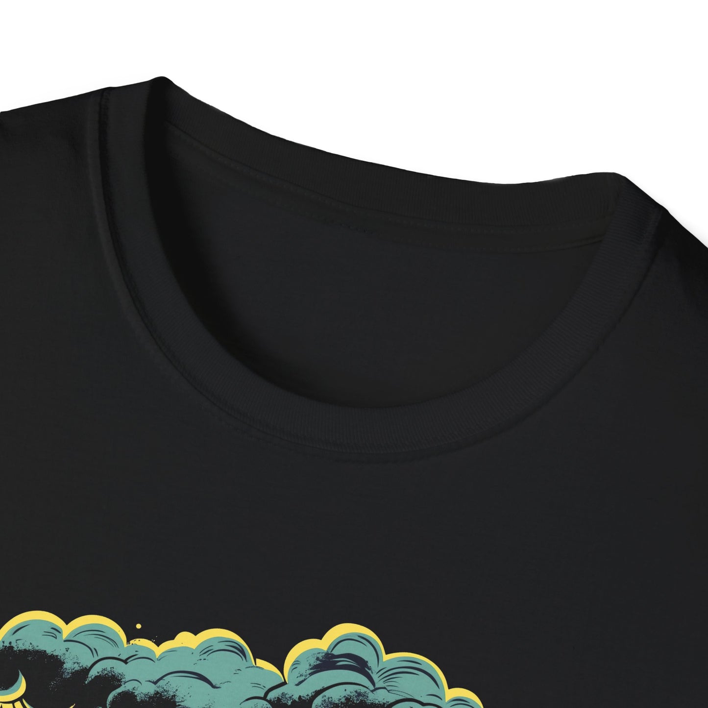 Mountain Storm Unisex T-Shirt, Nature Scene Lightning Graphic Tee, Outdoor Adventure Shirt, Hiking Gift, Nature Lover Top