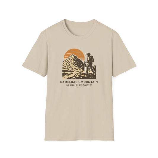 Camelback Mountain T-Shirt | Hiking Arizona Tee | Outdoor Adventure Shirt | National Parks Gift | Sunset Hiker Shirt | Trail Lover Gift