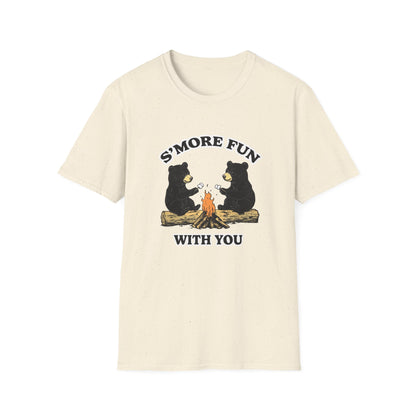 S'more Fun With You Shirt, Bestie Gift, Autumn Camping Shirt, Best Friend S'more Lover Tee, Cozy Campfire T-Shirt, Hiking & Camping Top