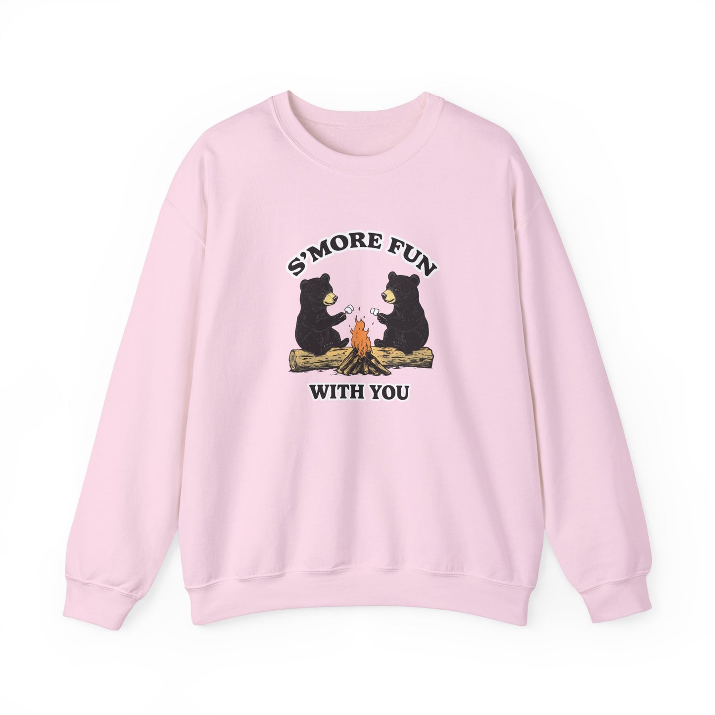 S'more Fun With You Sweatshirt, Bestie Gift, Autumn Camping Shirt, Best Friend S'more Lover, Cozy Campfire Sweatshirt, Hiking & Camping