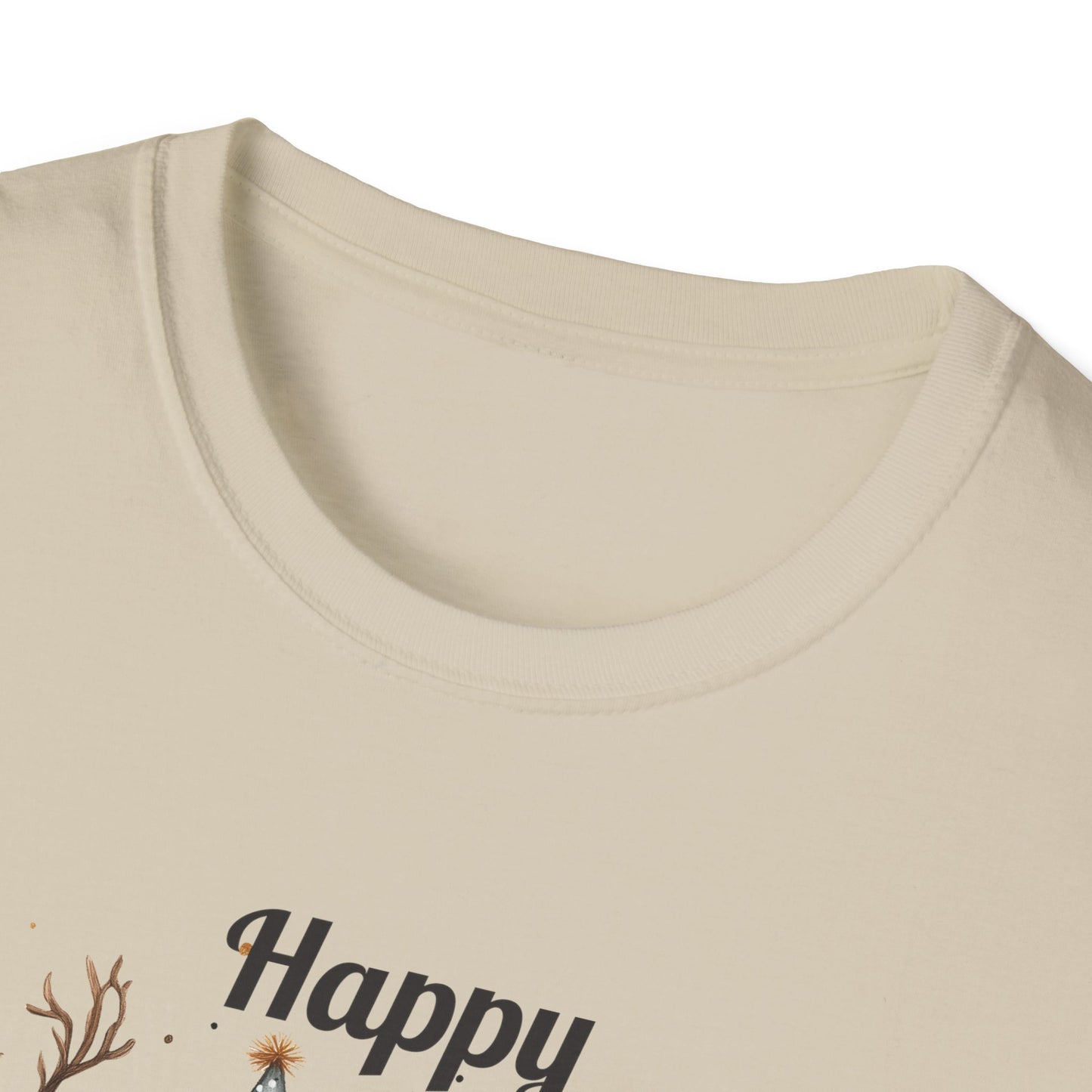 Happy New Year Forest Woodland Animals T-shirt | New Year Party Tee for Animal Lovers | Cute New Year's Eve 2025 Shirt