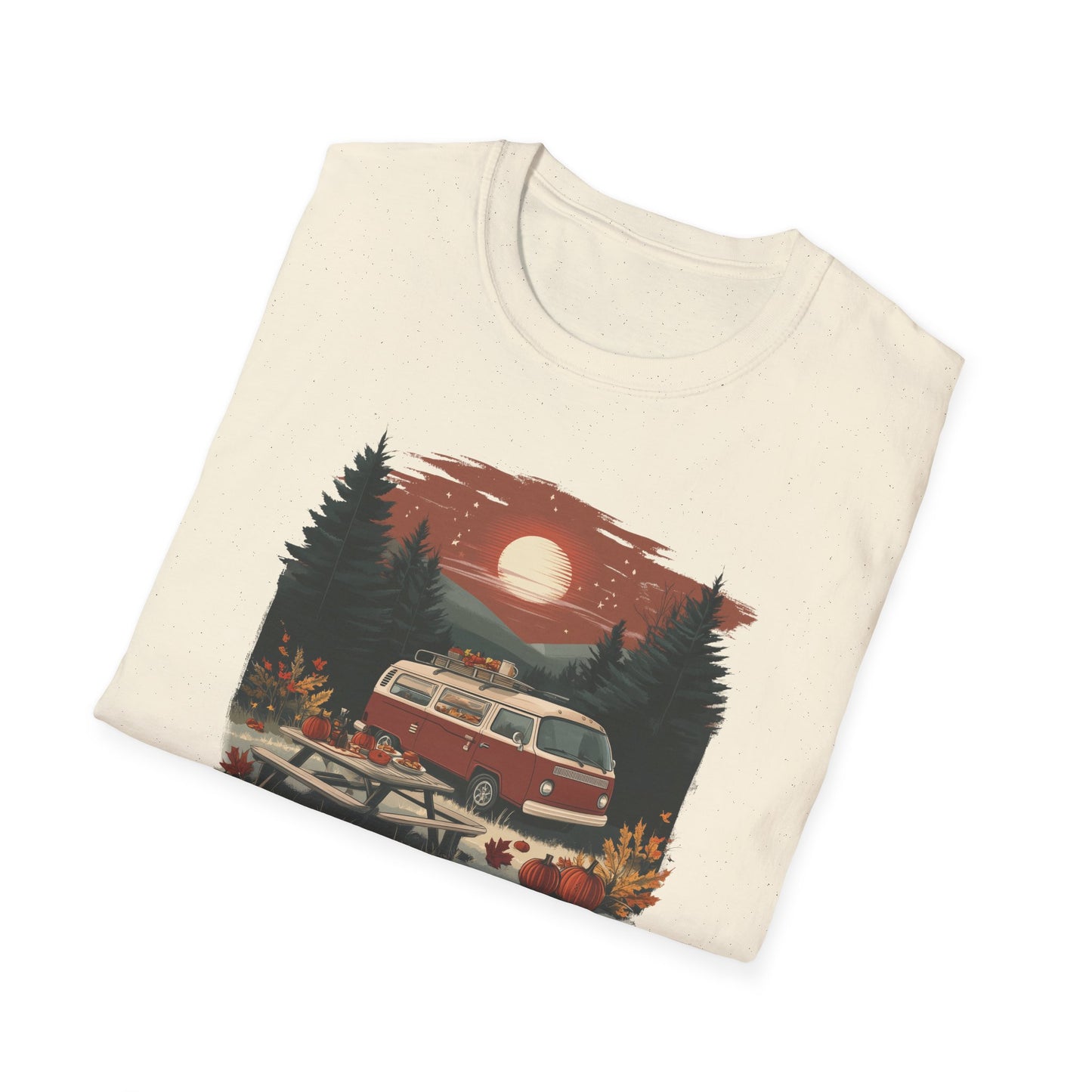 Grateful for the Journey Thanksgiving T-Shirt | Van Life Adventure Tee | Cozy Fall Shirt for Outdoor Enthusiasts | Perfect Thanksgiving Gift