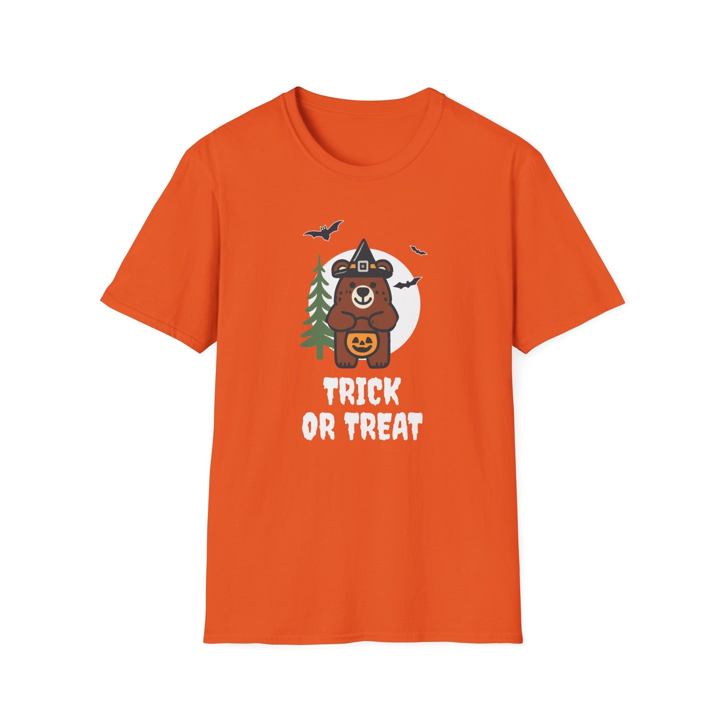 Cute Bear Halloween Shirt for Nature Lovers | Trick or Treat Animal T-Shirt | National Park Animal Tee | Gift for Halloween Fans