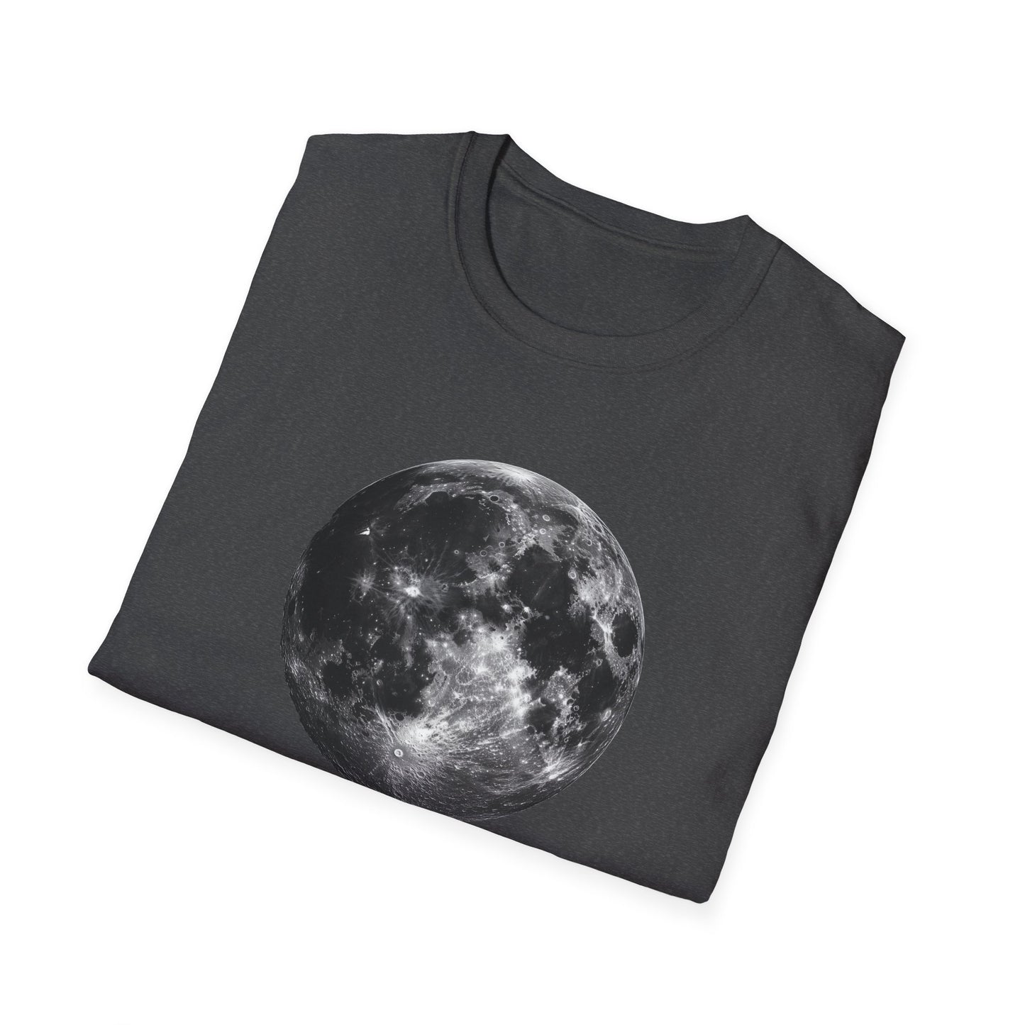 Full Moon T-Shirt | Minimalist Celestial Tee for Nature and Astronomy Lovers | Lunar Graphic Shirt | Outdoor Adventure Night Sky Apparel