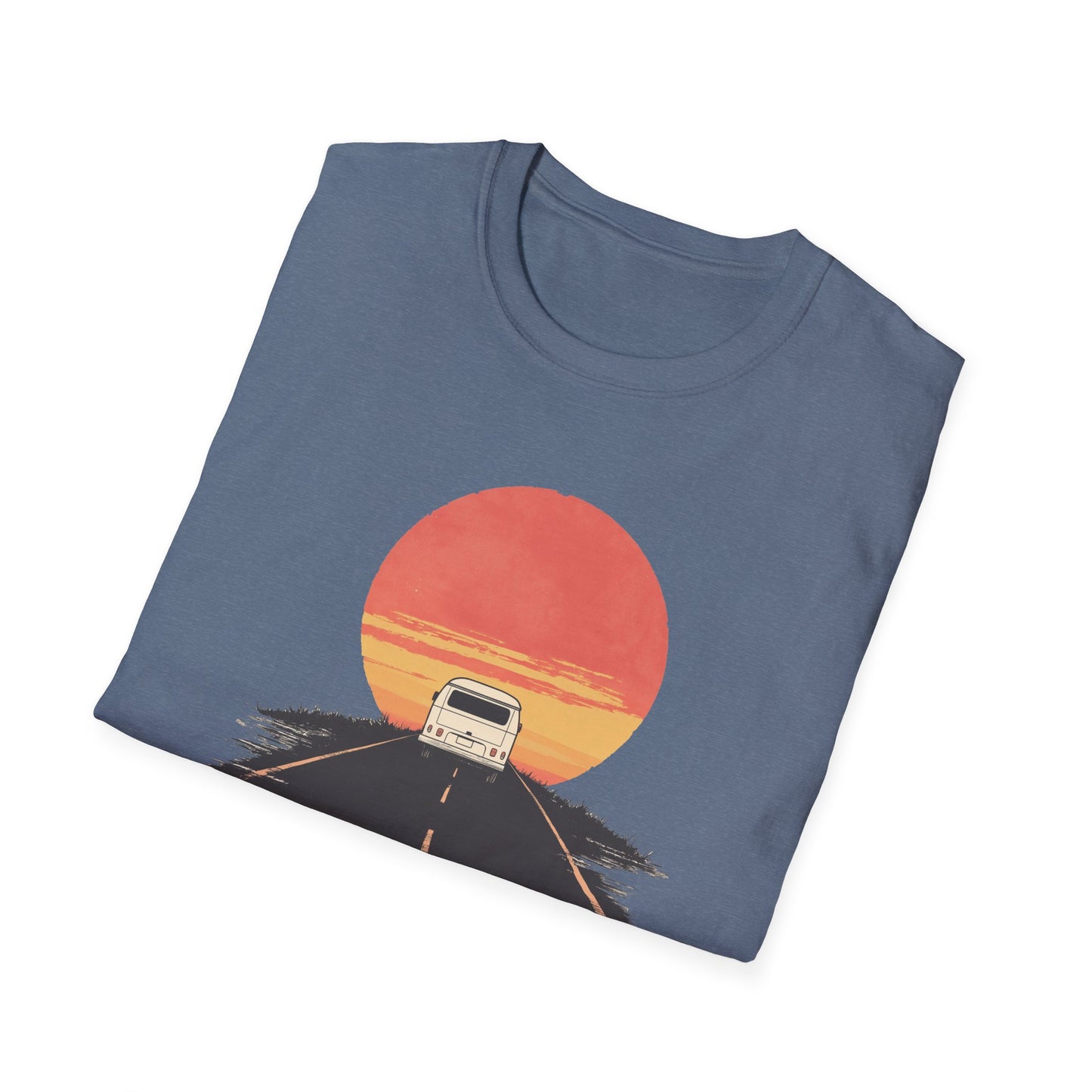 Chasing Sunsets T-Shirt | Retro Road Trip Tee | Outdoor Adventure Shirt | Hiking & Camping Gift | Van Life Travel Tee