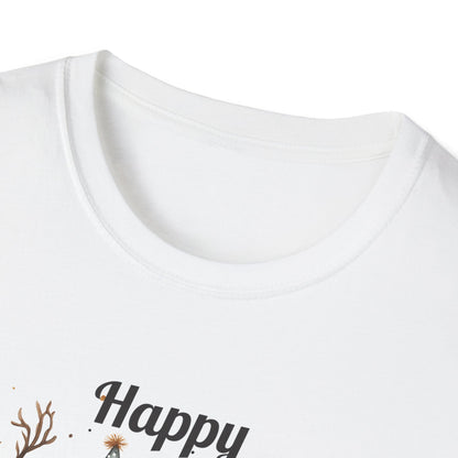 Happy New Year Forest Woodland Animals T-shirt | New Year Party Tee for Animal Lovers | Cute New Year's Eve 2025 Shirt