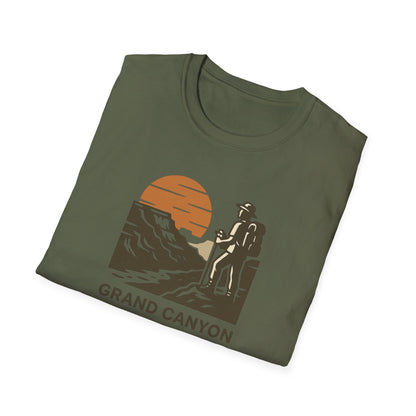Grand Canyon Shirt with Coordinates | Vintage National Park Hiking Tee | Arizona Nature T-Shirt | Rim to Rim Trail Shirt | Outdoor hike Gift