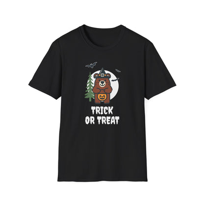 Cute Bear Halloween Shirt for Nature Lovers | Trick or Treat Animal T-Shirt | National Park Animal Tee | Gift for Halloween Fans