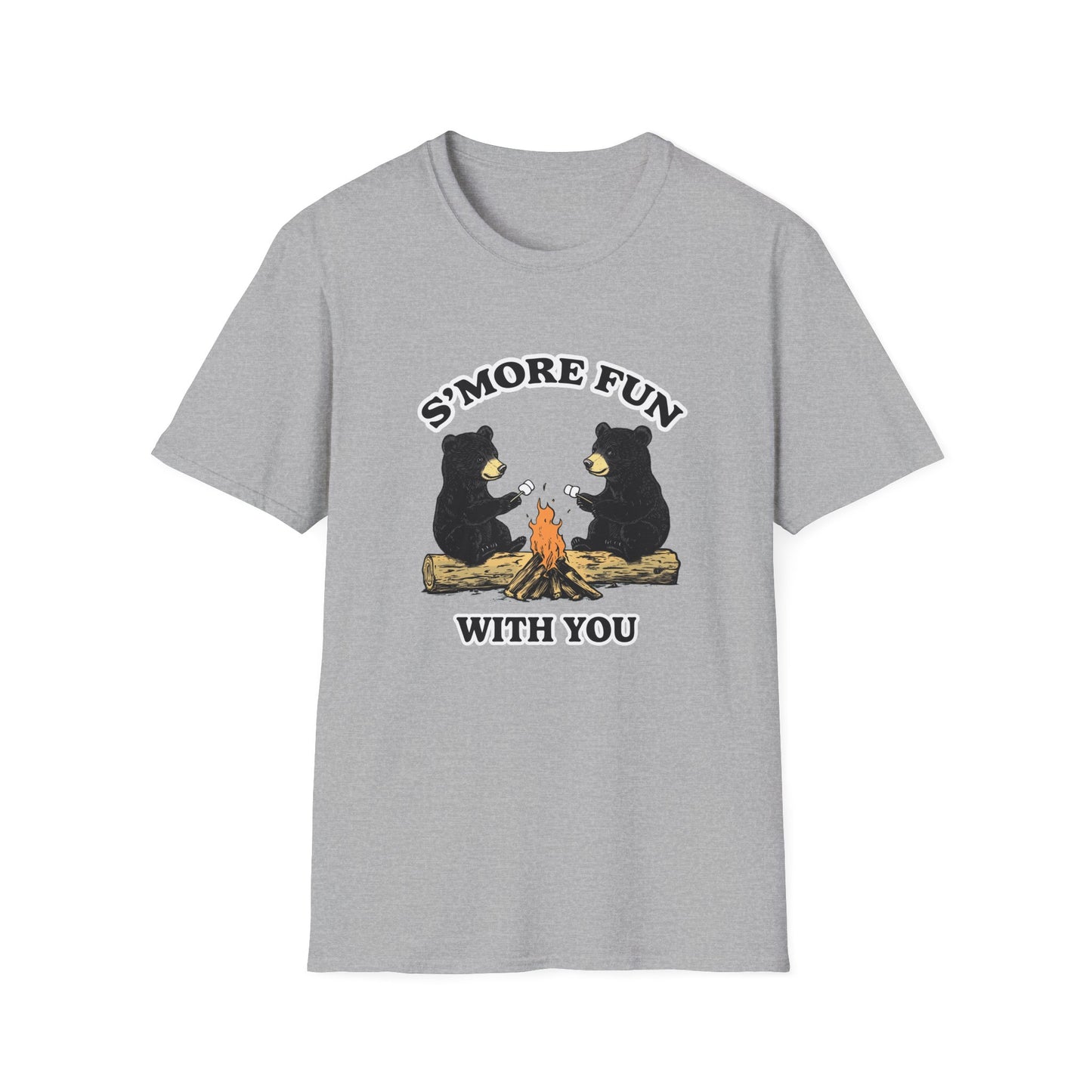 S'more Fun With You Shirt, Bestie Gift, Autumn Camping Shirt, Best Friend S'more Lover Tee, Cozy Campfire T-Shirt, Hiking & Camping Top