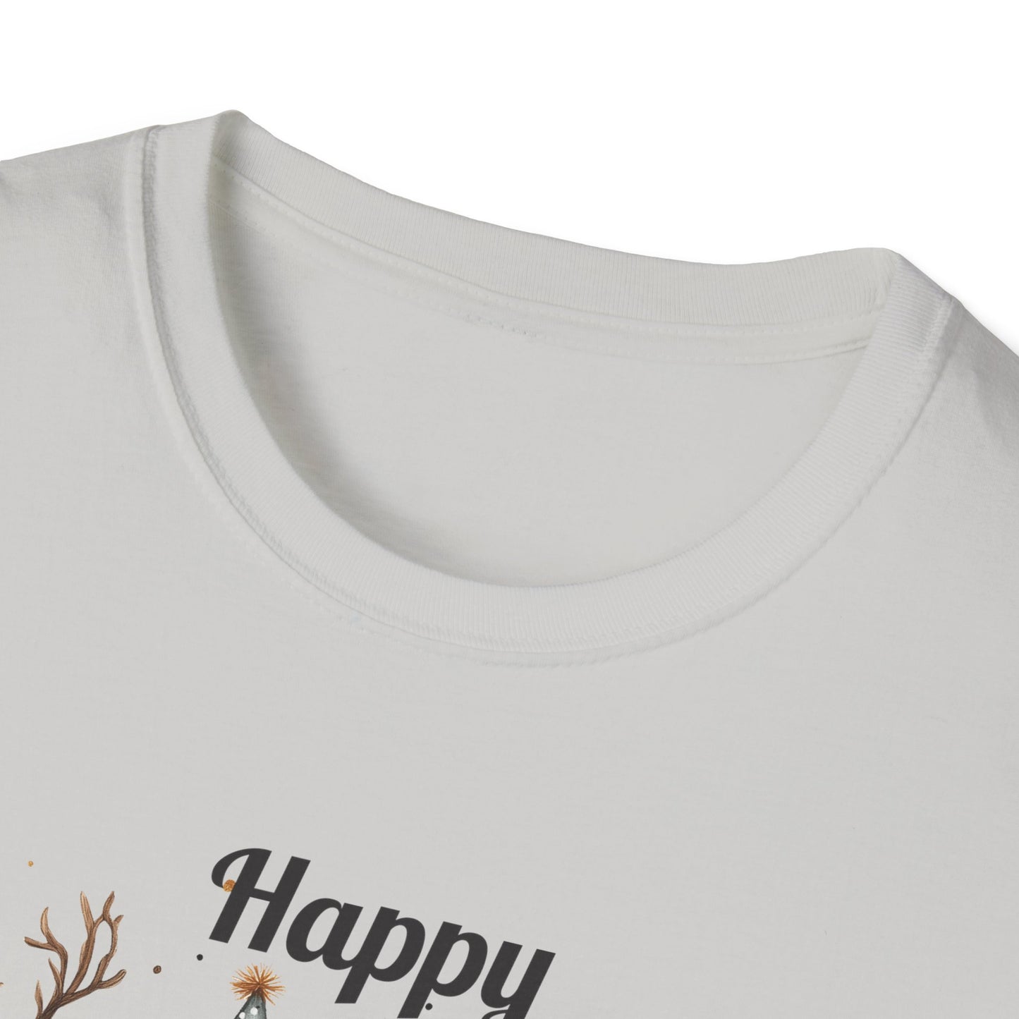 Happy New Year Forest Woodland Animals T-shirt | New Year Party Tee for Animal Lovers | Cute New Year's Eve 2025 Shirt