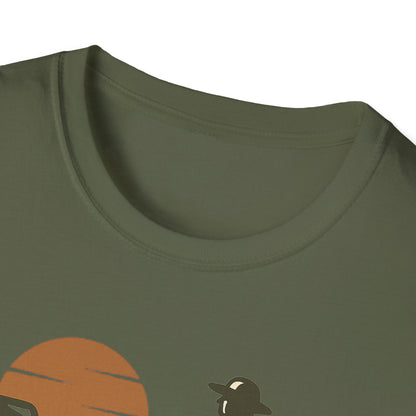 Great Smoky Mountains National Park Shirt | Vintage Hiking T-Shirt with Coordinates | Smoky Mountains Hiker Gift | Retro Nature Lover Tee