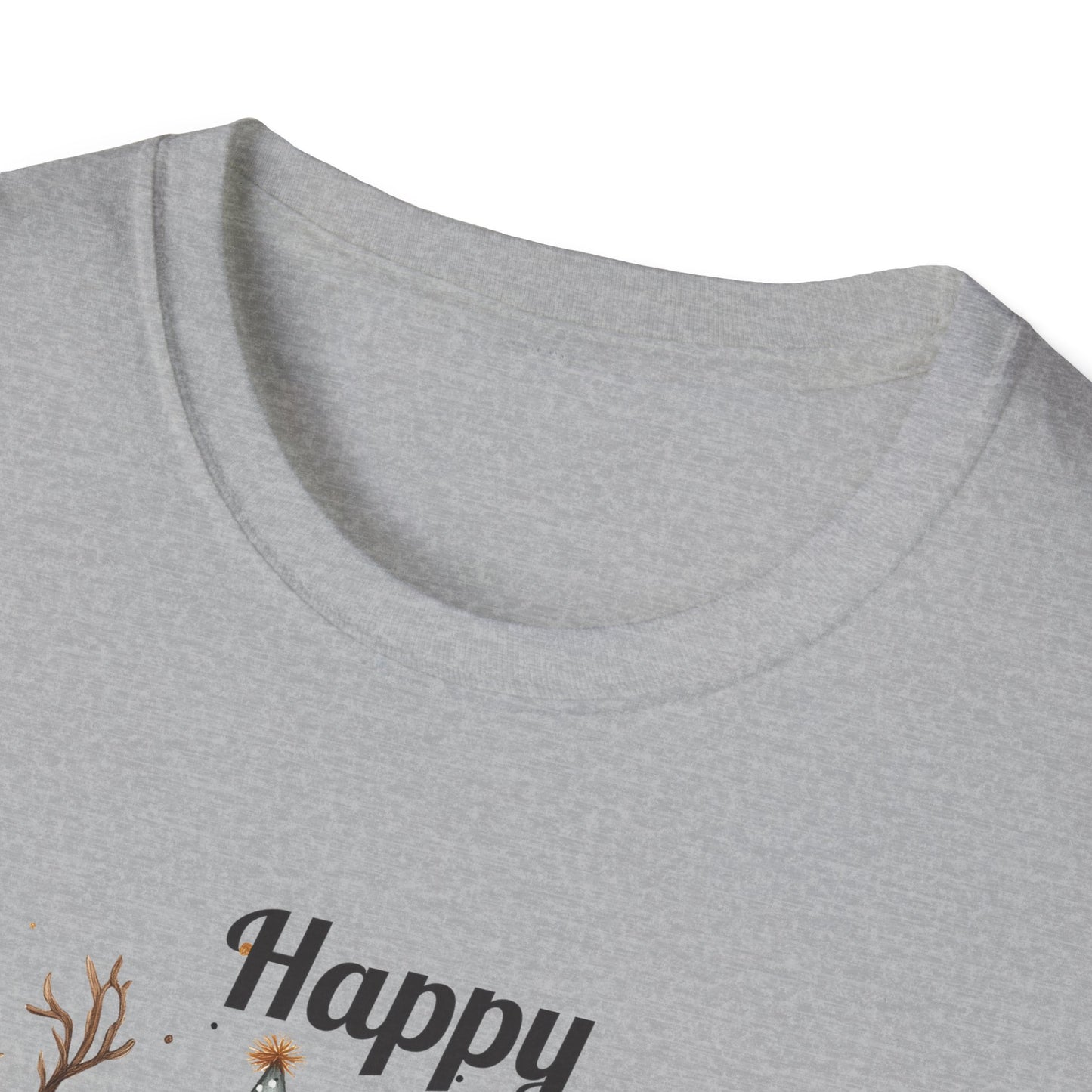 Happy New Year Forest Woodland Animals T-shirt | New Year Party Tee for Animal Lovers | Cute New Year's Eve 2025 Shirt