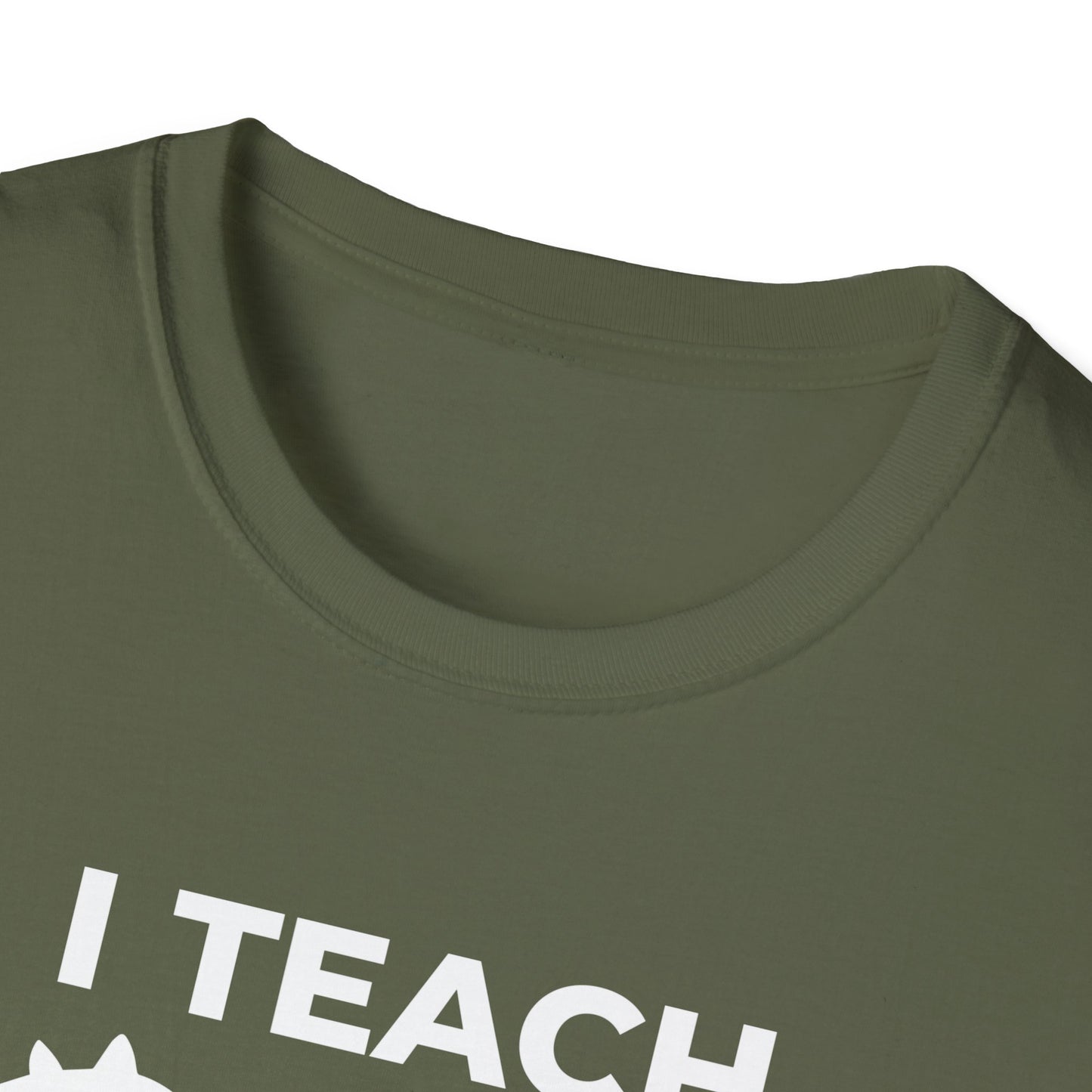 I Teach School T-Shirt | Minimalist Teacher Shirt | School of Fish Shirt | Gift for Teachers