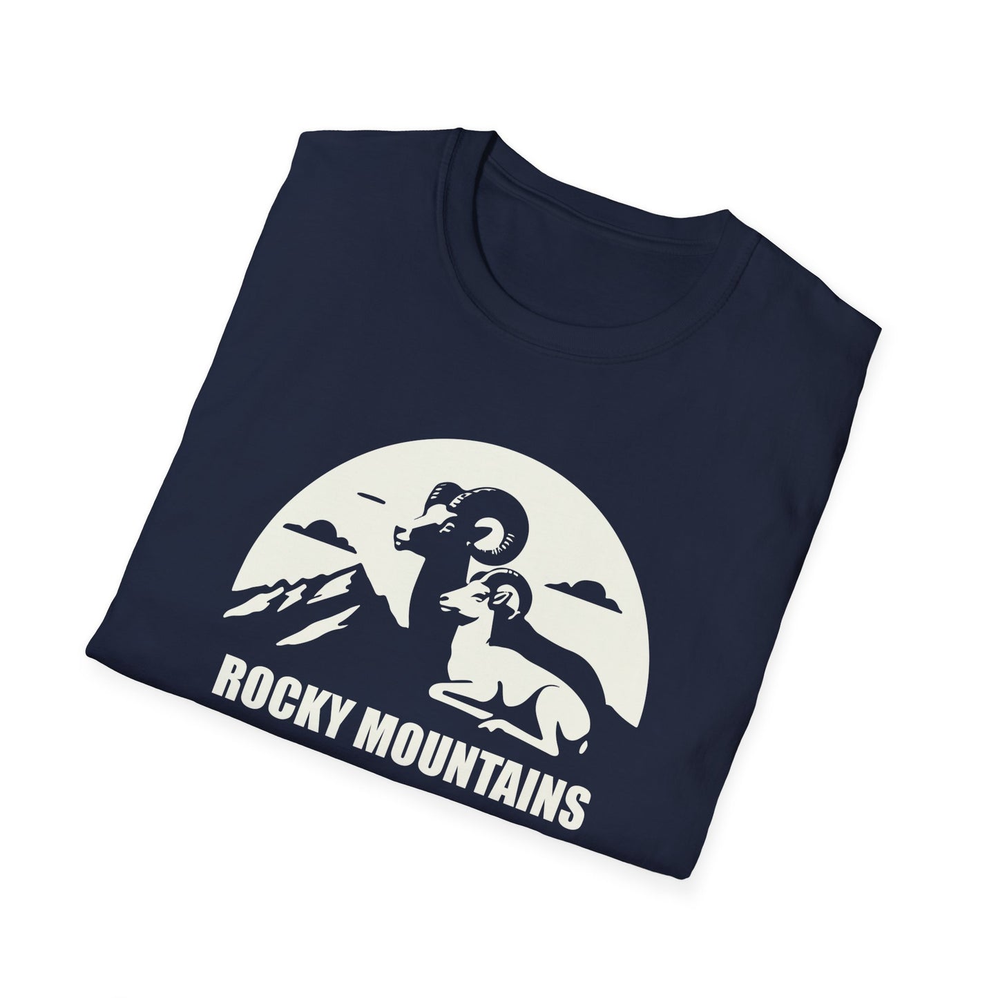 Big Horn Sheep Rocky Mountains Graphic T-Shirt | Unisex | National Parks | Gift